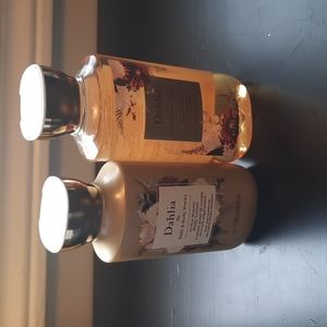 Bath & Body Works Dahlia Shower Gel and Lotion